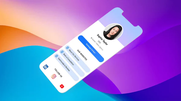 personal digital card online