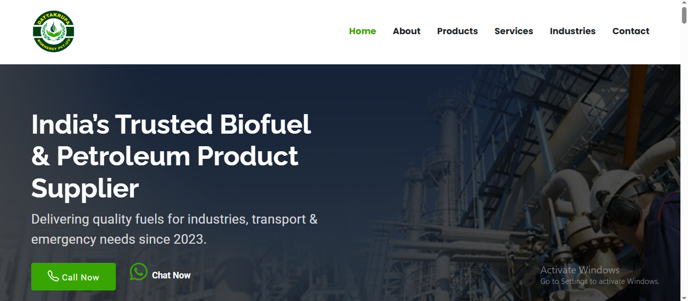 from manufacturing to doorstep fuel delivery