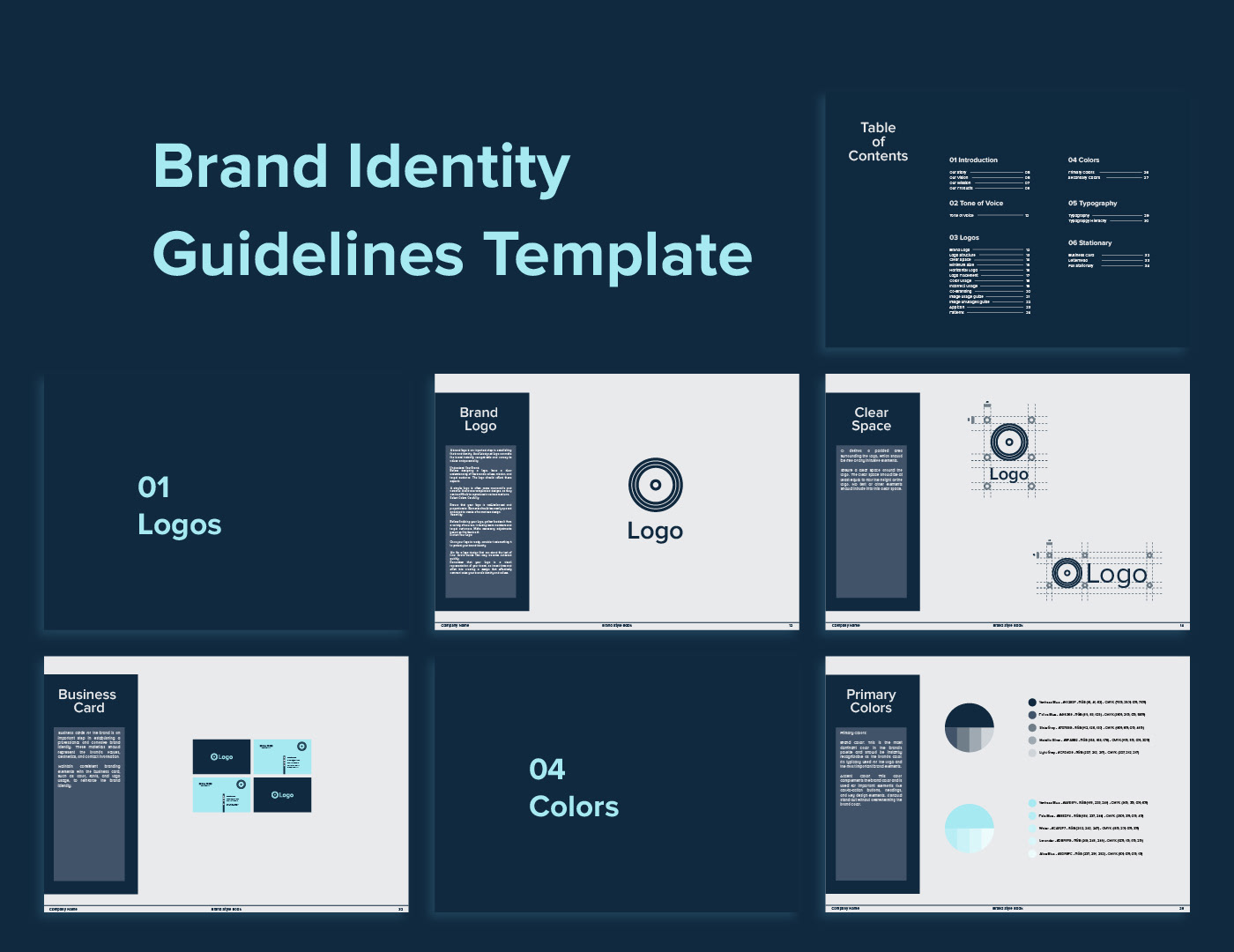Brand identity guideline design