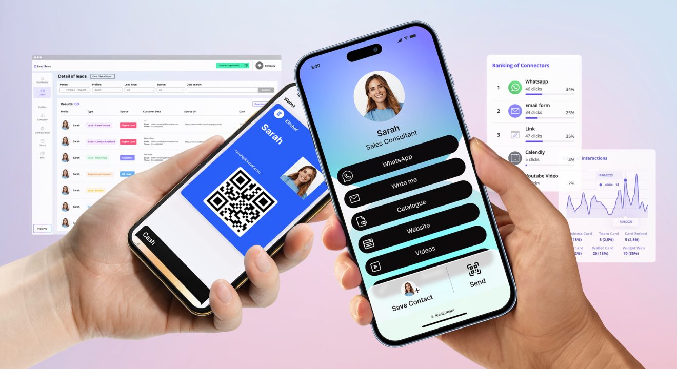 How to create a digital visiting card