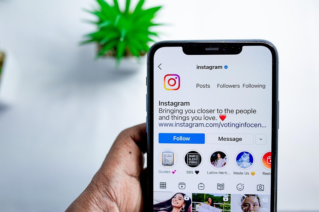 Instagram business profile setup