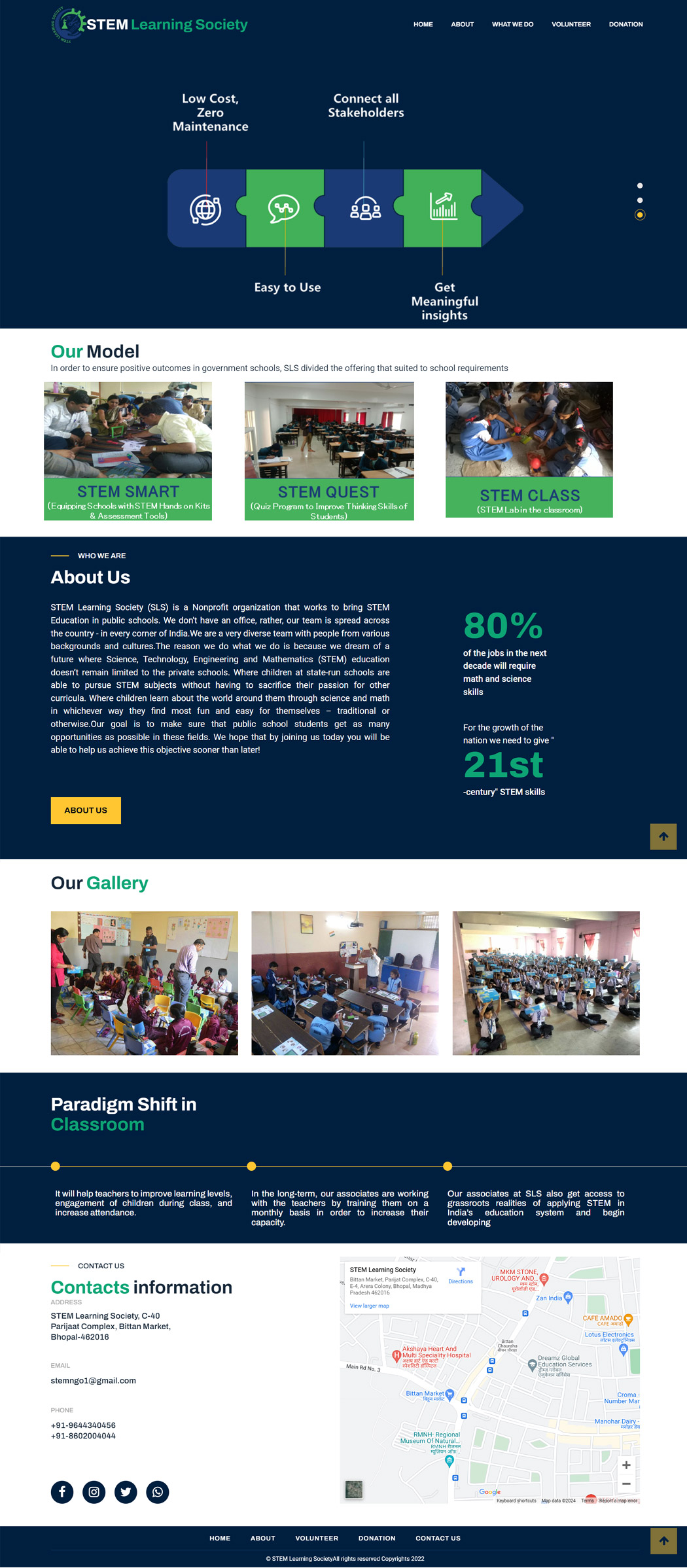 ngo trust social organization website design for charity and donation