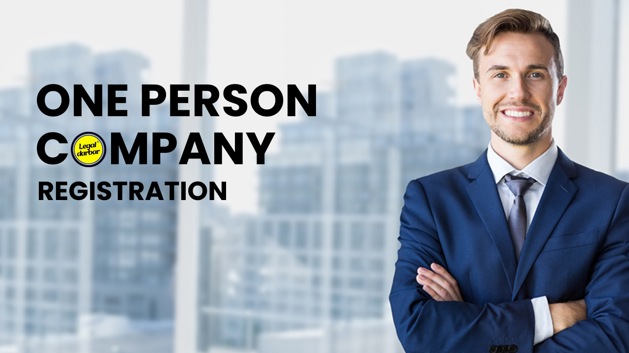 One person company registration