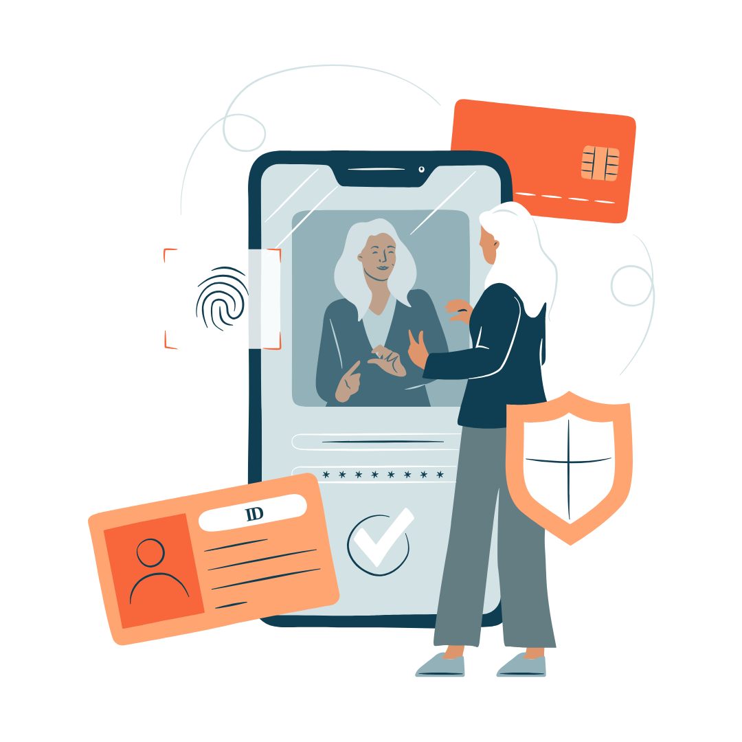 modern personal digital card for professionals